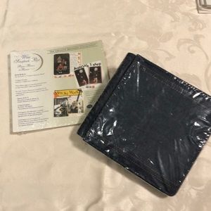 7 x 7 Creative Memories Denim Album & White Refill pages(12 total)